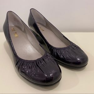 Me Too Deep Purple Wedge Heels